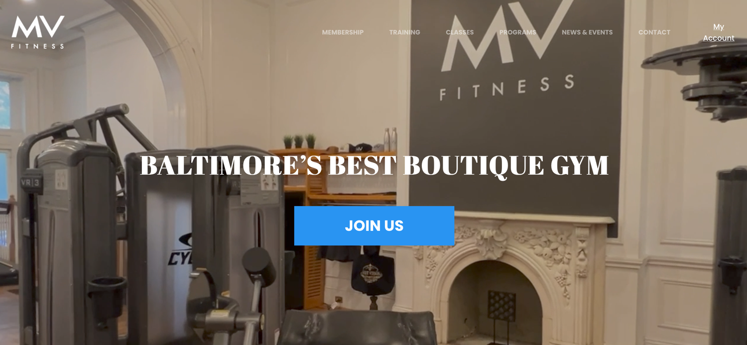 landing page